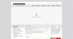Desktop Screenshot of evervox.net